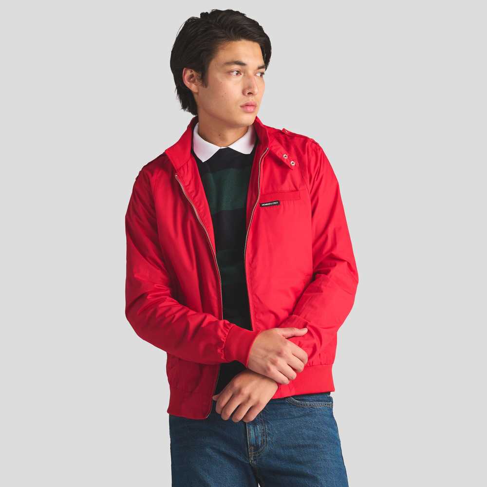 Men's Classic Iconic Racer Jacket (Slim Fit)